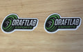 DraftLab Xavier Green Logo Sticker